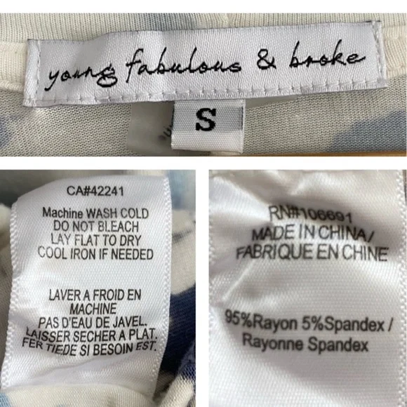 Young Fabulous & Broke Long Sleeve Tie Dye Dress - Picture 14 of 15